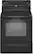 Front Standard. Whirlpool - 30" Self-Cleaning Freestanding Electric Range - Black.