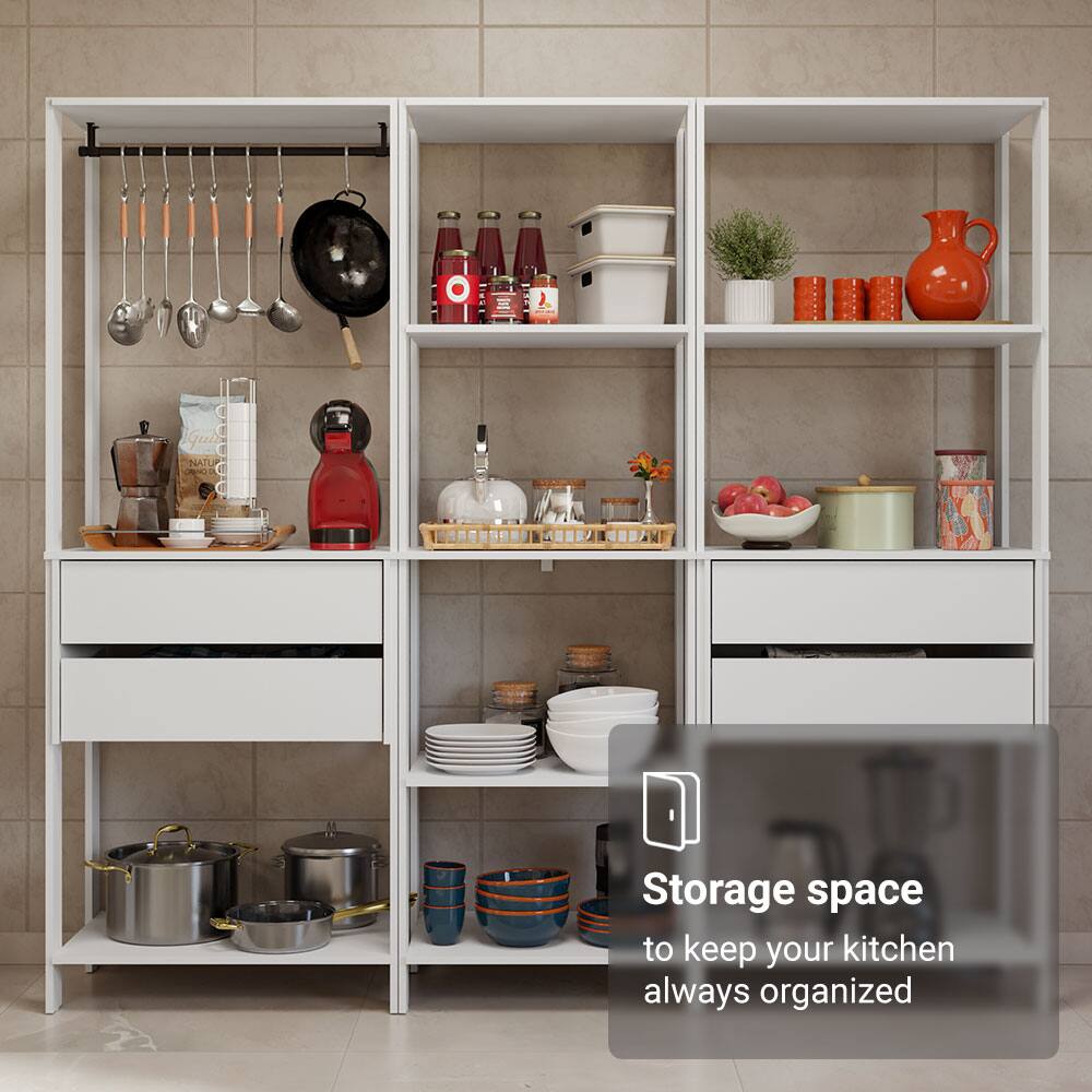 Guis NATU Storage space to keep your kitchen always organized