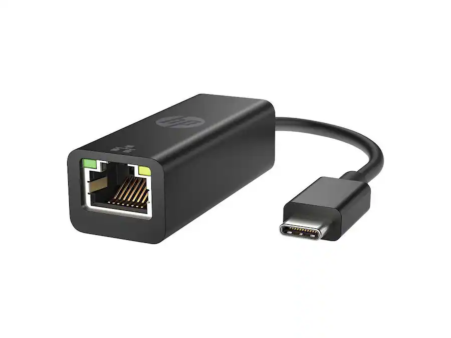 HP USB C to RJ45 Adapter G2 (4Z527AA) 1 Port, 128 MB/s, Portable Black ...