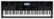Front Zoom. Casio - Portable Workstation Keyboard with 76 Piano-Style Touch-Sensitive Keys - Black.
