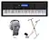 Front. Casio - Portable Keyboard with 76 Piano-Style Keys - Black.