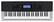 Front. Casio - Portable Keyboard with 61 Standard-Size Touch-Sensitive Keys - Black/Silver.
