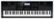 Front Zoom. Casio - Portable Workstation Keyboard with 76 Piano-Style Touch-Sensitive Keys - Black.