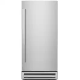 Ca'Lefort - 15 Inch Built-In Crescent Ice Maker, Under Counter/Outdoor Ice Machine, 304 ,45 dB, 22lbs capacity - Stainless Steel