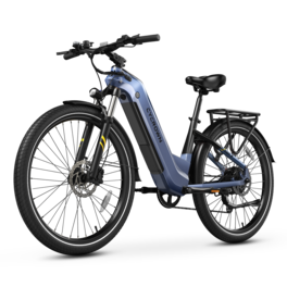 CYCROWN - Urban X Commuter Ebike(1000W Motor , 20MPH Top Speed , 90Miles Range , 48V 20Ah Battery) - Glacier Blue