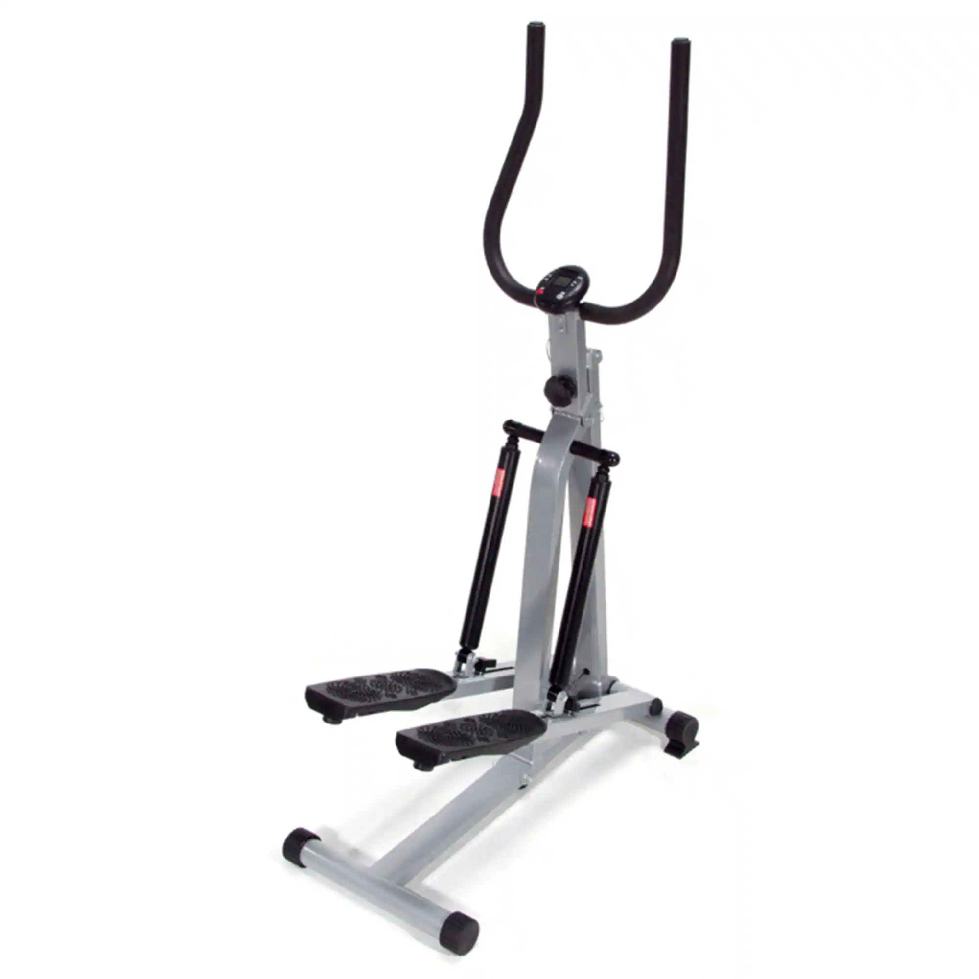 Front. Stamina Products - Stamina Products 40-0069 Spacemate Adjustable Folding Fitness Stepper w/ Monitor - Black.