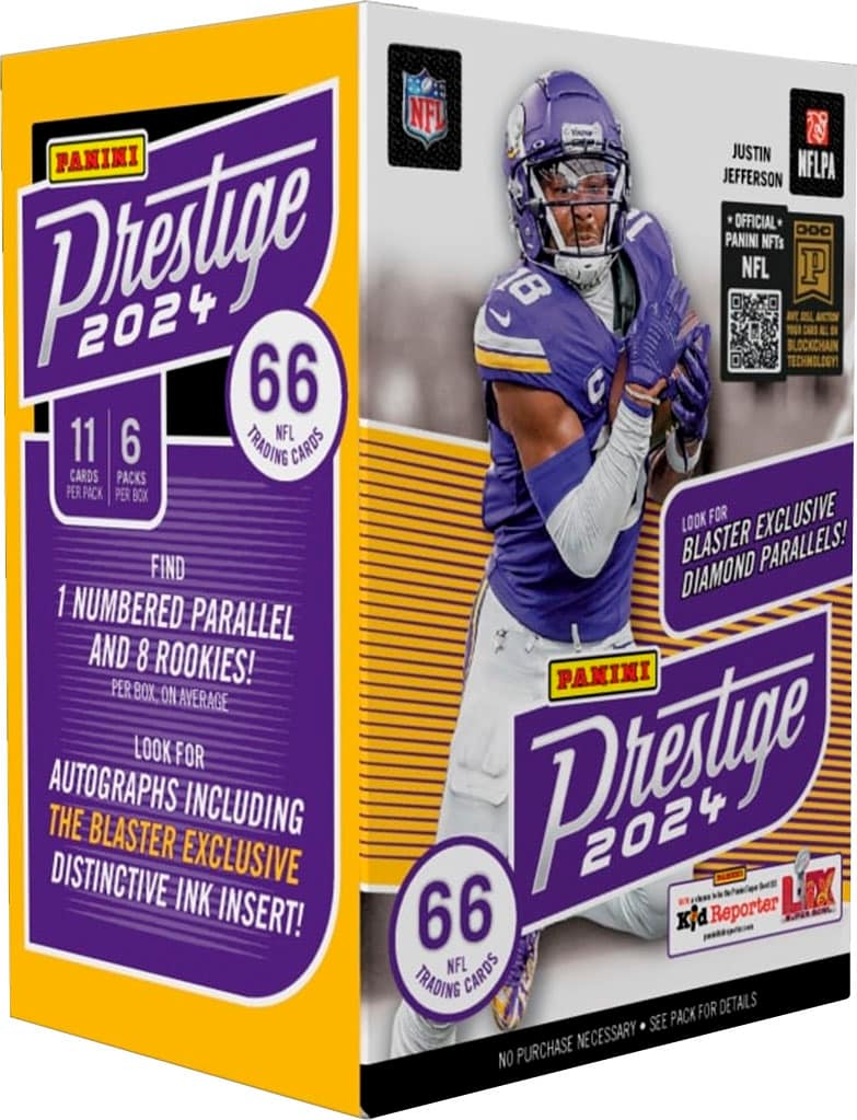 2024 Panini Prestige Football Blaster Box SPPAN24FBPB Best Buy