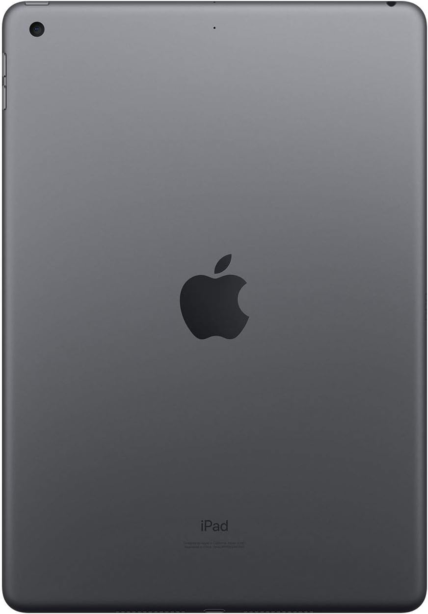 Angle. Apple - 10.2-Inch iPad (7th Generation) (2019) Wi-Fi + Cellular - 32GB - Space Gray.