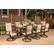 Alt View 15. Hanover - Brigantine 9-Piece Dining Set with an Expandable Cast-Top Dining Table and 8 Sling Swivel Rockers - Cast/Tan.