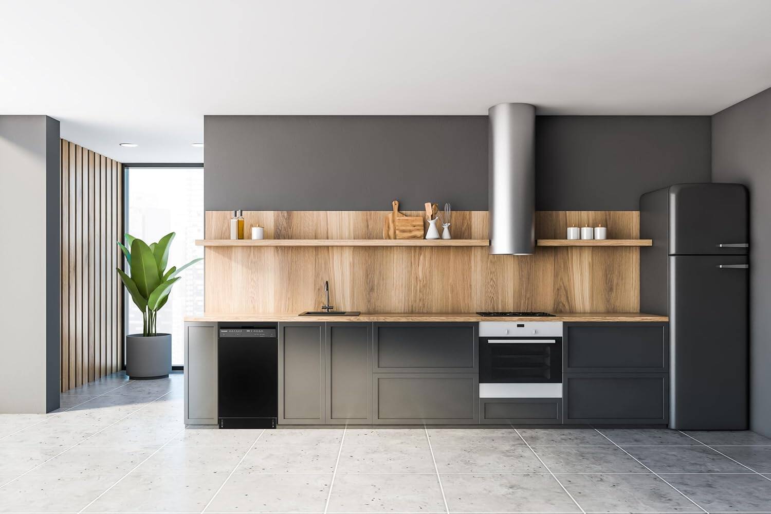 Alt View 1. Honeywell - Dishwasher - Black.