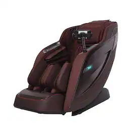 Osaki - Titan - 8500 Max 4D Zero Gravity Massage Chair with Dual Rail System - Brown