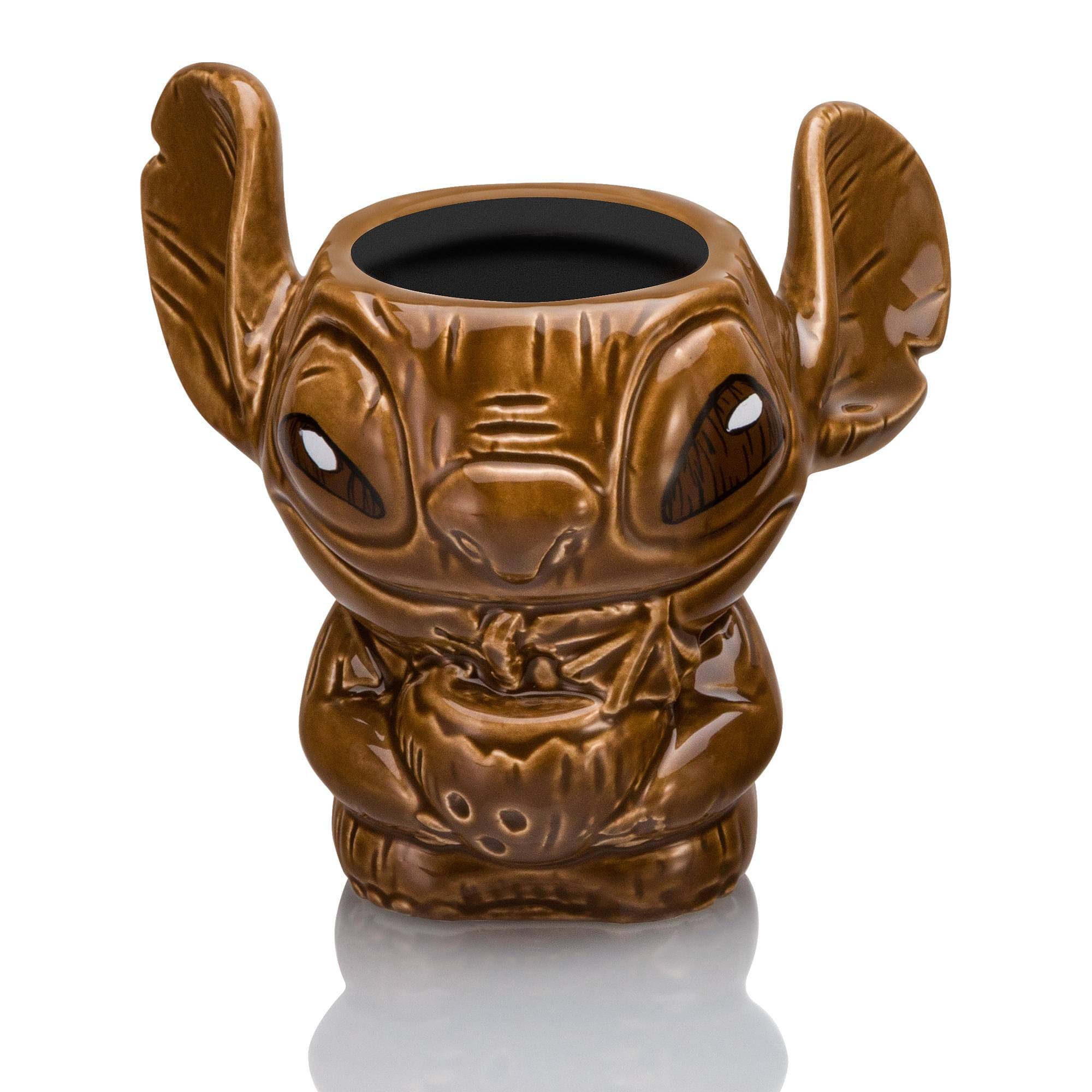 Alt View 2. Disney - Geeki Tikis Disney Lilo & Stitch Coconut Craving Stitch Mini Muglets 3-Pack - Brown.