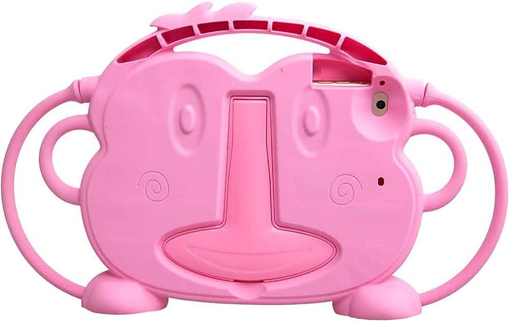 Alt View 11. SaharaCase - Monkey KidProof Case for Apple® iPad® mini (5th Generation 2019) and iPad® mini 4 - Pink.