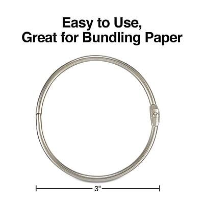 Easy to Use, Great for Bundling Paper  
3"