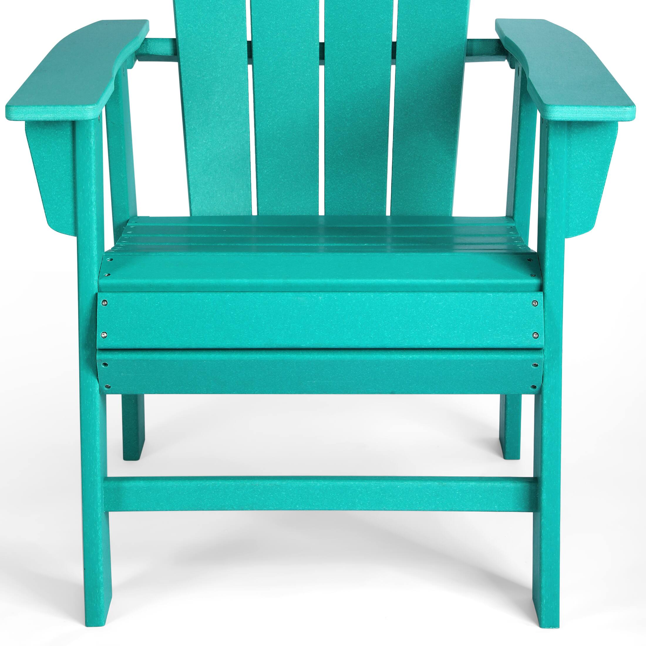 Alt View 4. WestinTrends - WestinTrends Malibu 5 Piece Outdoor Patio Dining Round Table and Curved Back Armchair Set - Turquoise.
