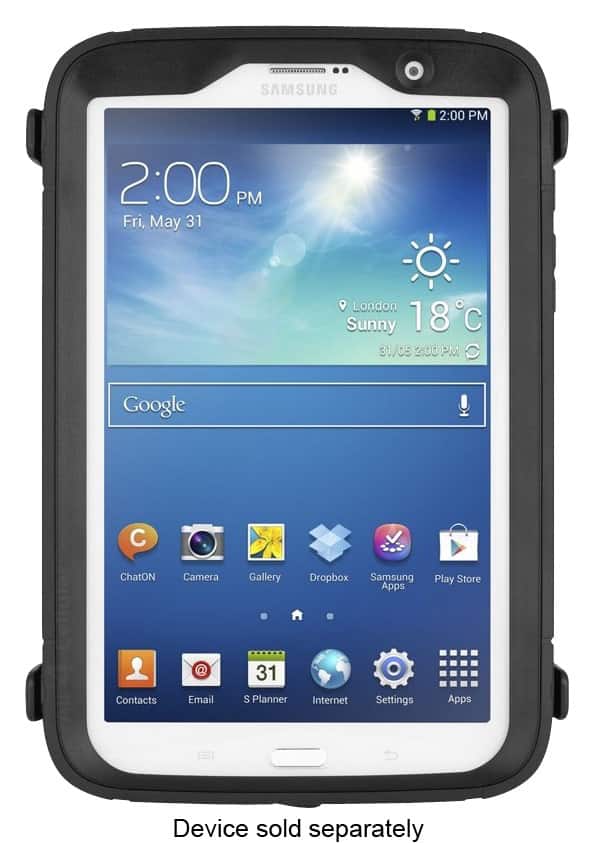 Front. OtterBox - Defender Series Case for Samsung Galaxy Note 8.0 - White.