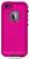 Front. LifeProof - frē Case for Apple® iPhone® 5 and 5s - Dark Magenta/Magenta.