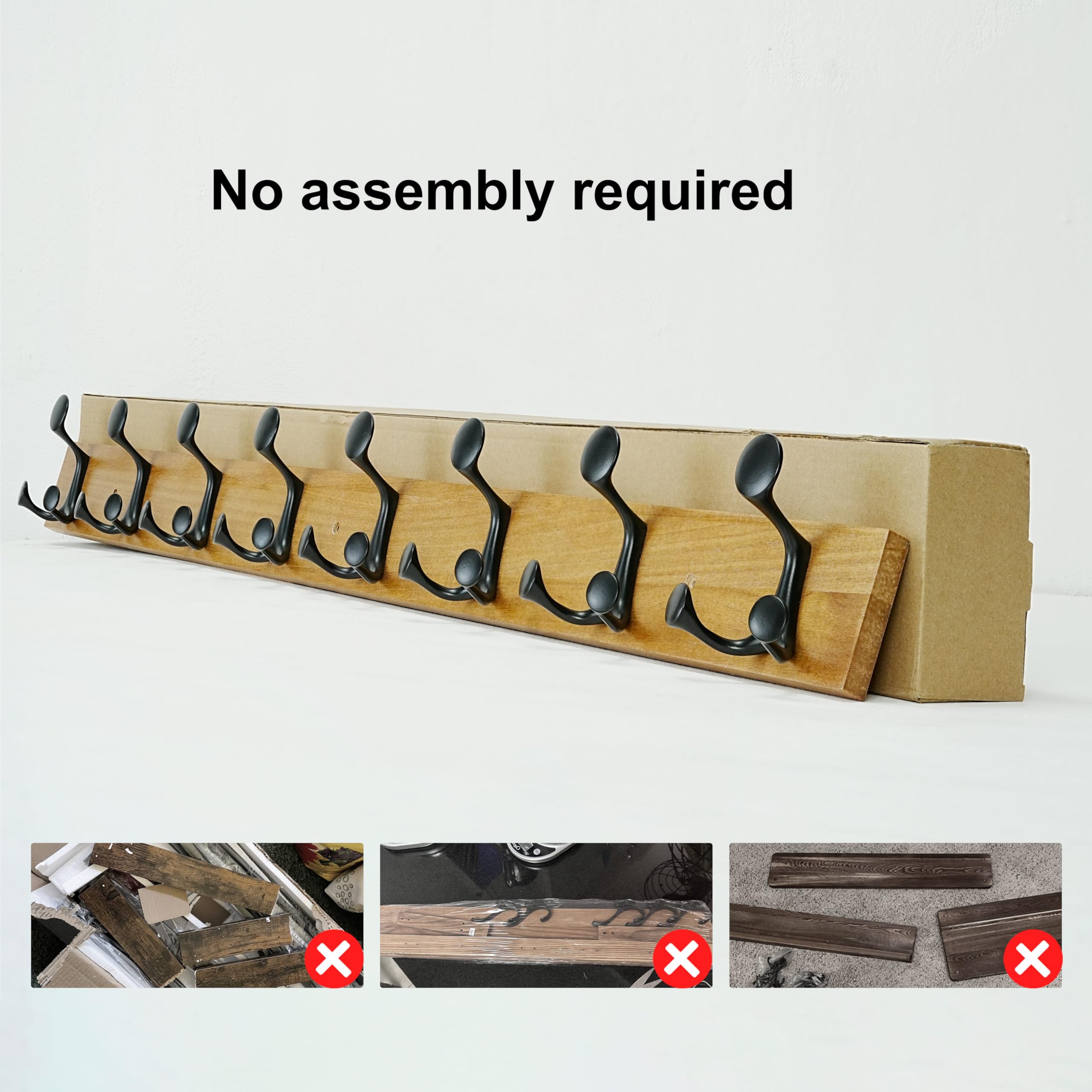 No assembly required