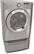 Angle Standard. LG - 7.4 Cu. Ft. 12-Cycle Ultra Capacity Electric Dryer - Graphite Steel.