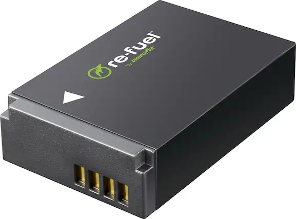 Front. Digipower - Re-Fuel Rechargeable Lithium-Ion Replacement Battery for Canon LP-E12 - Multi.