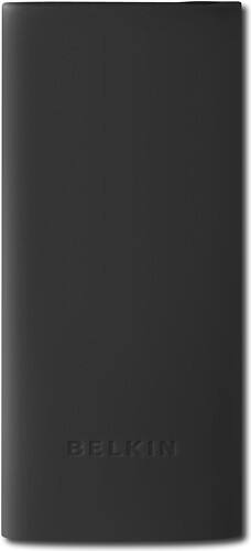 Front Standard. Belkin - Silicone Sleeve for 4th-Generation Apple® iPod® nano (2-Pack) - Black/Blue.