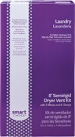 Smart Choice - Semi-Rigid Dryer Vent Kit Required for Hook-Up - Silver - Front_Zoom