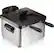 Alt View 11. Hamilton Beach - Professional 12 Cup Deep Fryer with 3 Baskets - Silver/Black.