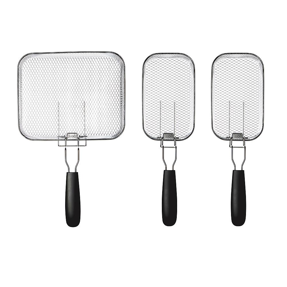 Alt View 13. Hamilton Beach - Professional 12 Cup Deep Fryer with 3 Baskets - Silver/Black.