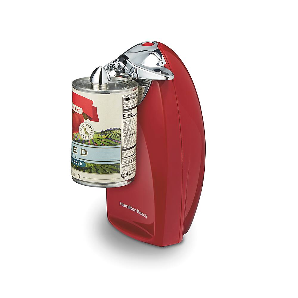 Alt View 12. Hamilton Beach - Classic Chrome Heavyweight Can Opener - Red.