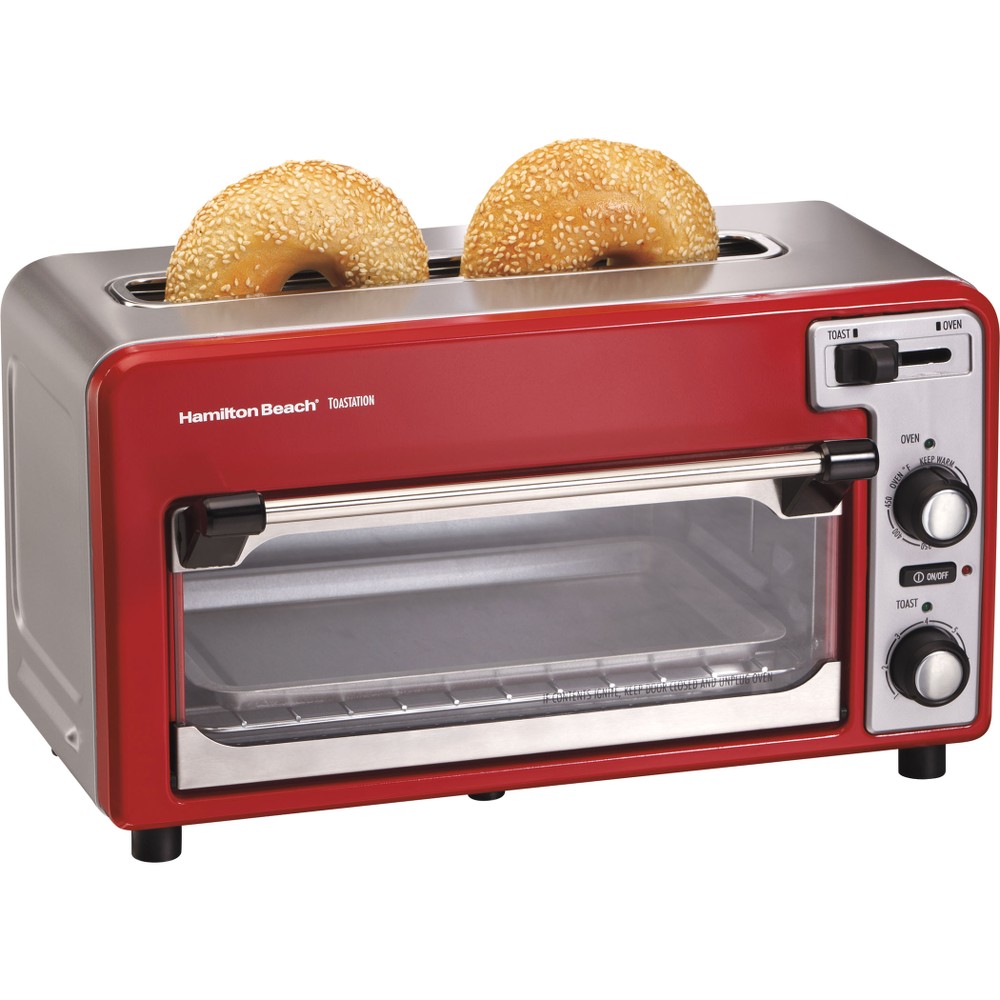 red toaster oven air fryer