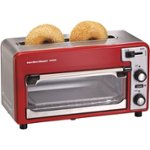 Best Buy: Hamilton Beach Toastation 2-Slice Countertop Toaster and Toaster  Oven RED 22724