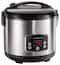 Hamilton Beach - Digital Simplicity 14-Cup Rice Cooker and Steamer - Silver-Angle_Standard