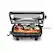 Alt View 12. Hamilton Beach - Panini Press Gourmet Sandwich Maker - Chrome.