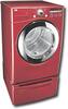 LG - 7.3 Cu. Ft. 9-Cycle Super Capacity Gas Dryer - Wild Cherry Red-Angle_Standard