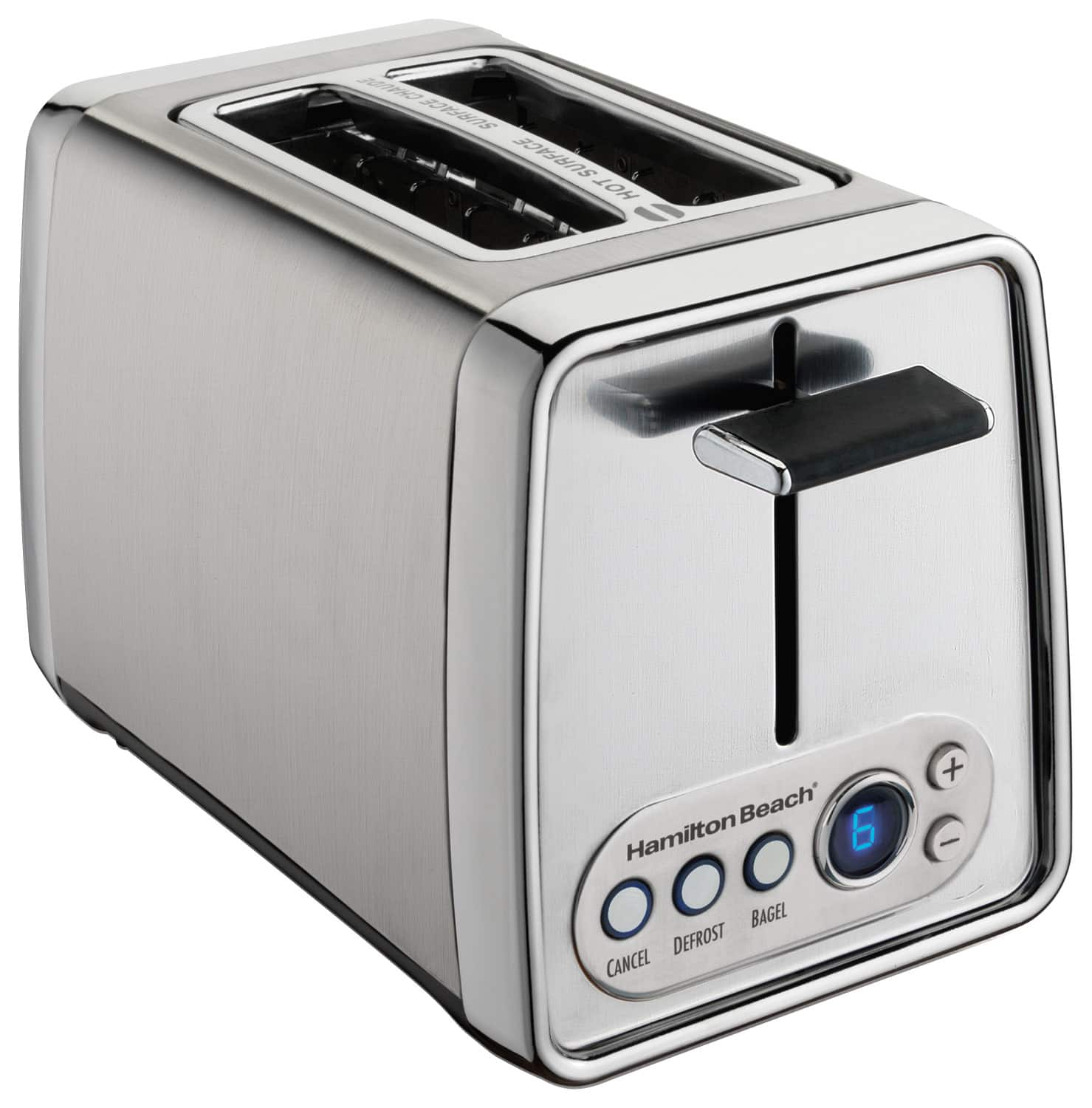 UPC 040094227921 product image for Hamilton Beach - 2-Slice Extra-Wide-Slot Toaster - Modern Chrome | upcitemdb.com