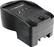 Front. Digipower - DSLR Travel Charger For Canon Replacement Batteries (LP-E6/E12/E17) - Black.