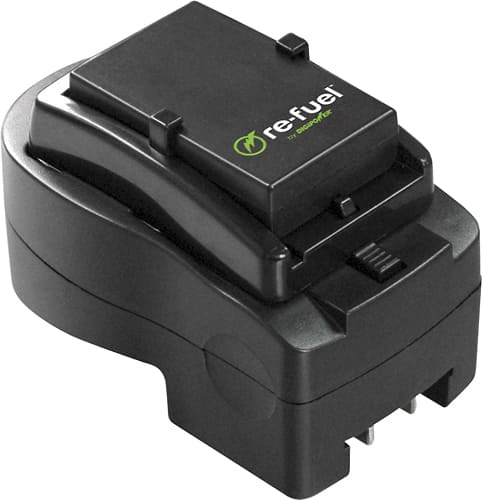 Digipower - Re-Fuel Replacement Nikon DSLR Charger - Black - Larger Front
