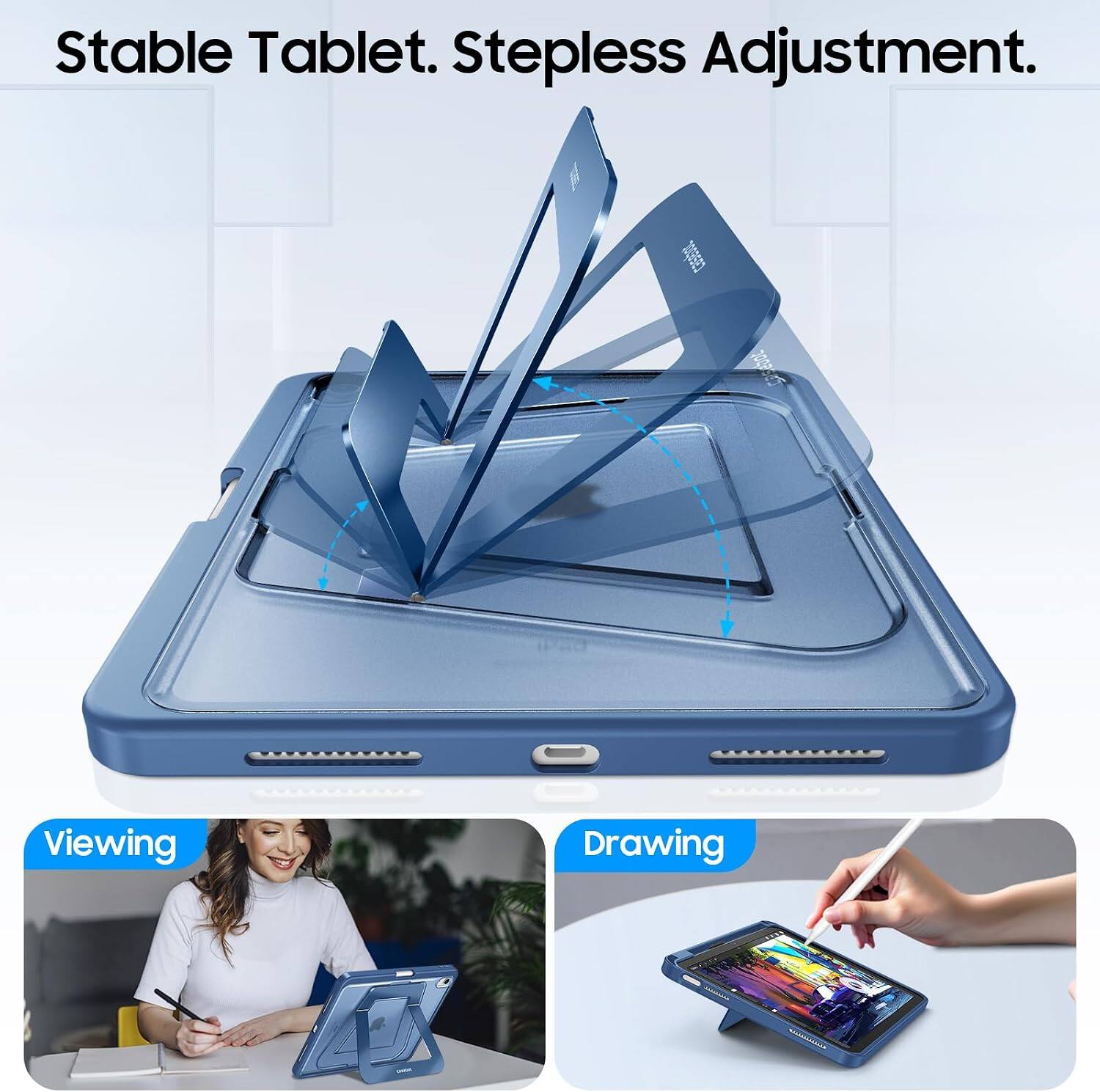 Fintie Shockproof Case for iPad (A16) 11th/iPad 10th 2022 [Built in ...
