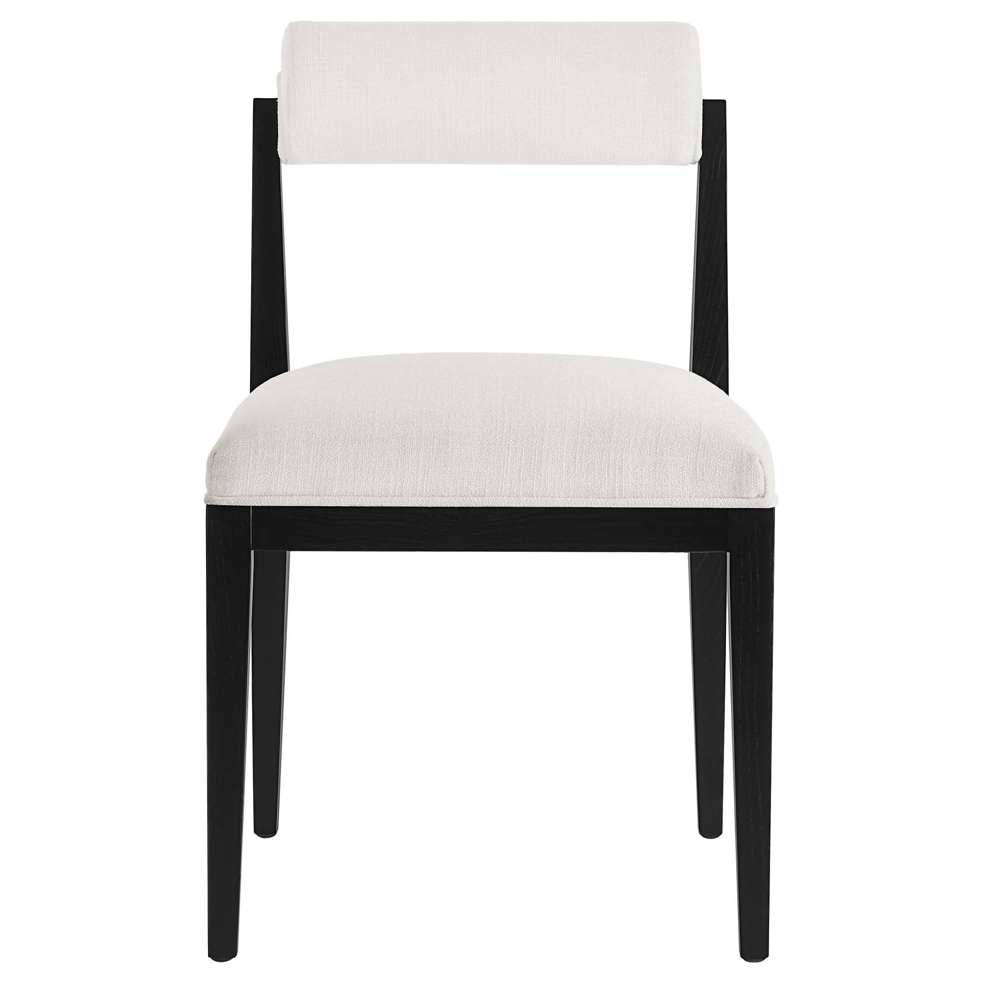 Alt View 2. Modway - Kai Fabric Dining Chair by Modway - Black.