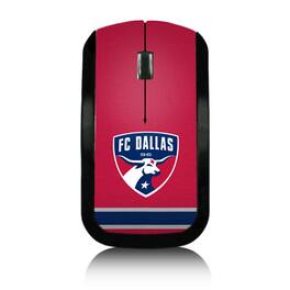 Keyscaper - FC Dallas Team Stripe Wireless Mouse - Wireless - Multicolor