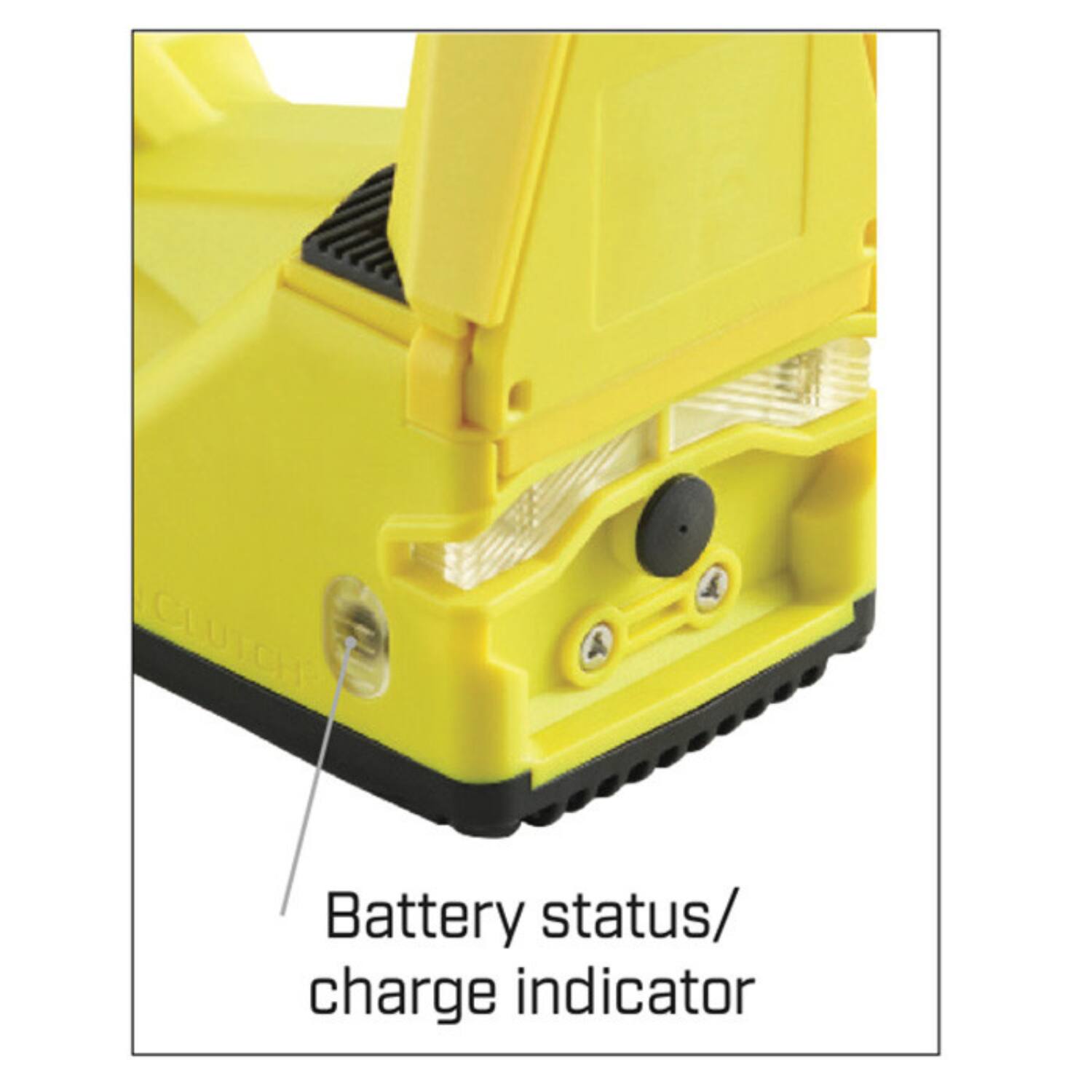 CLUTCH Battery status/ charge indicator

Battery status/ charge indicator