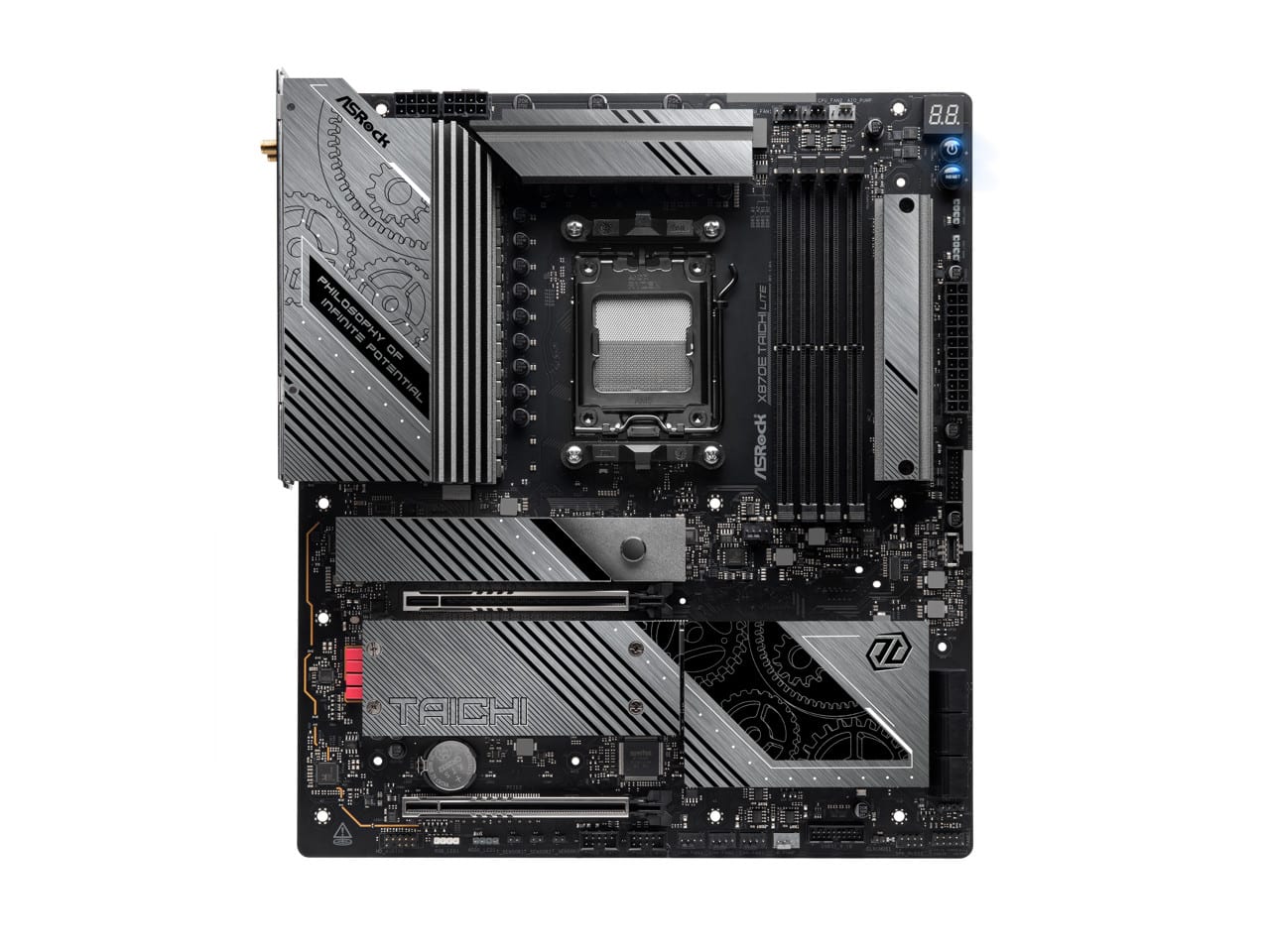 ASRock X870E TAICHI Lite マザーボード ASRock X870E TAICHI LITE - Best Buy