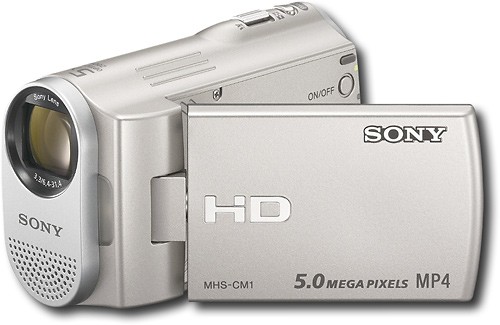 Best Buy: Sony 5.0MP Webbie HD Camcorder with Swivel 2.5
