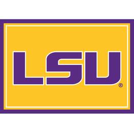 Imperial - LSU Tigers 2'8" x 3'10" Area Rug - Multicolor