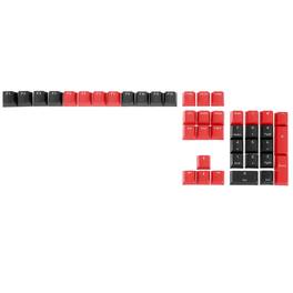 Unique Bargains - 42 Keys PBT Keycap Set, Colorful Mechanical Numpad Numeric Keypads Portable Keycaps for Office Gaming DIY - Black Red