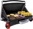 George Foreman - Portable Gas Grill - Red - Angle