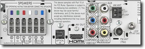 Panasonic 1000W 5.1-Ch. Home Theater System with DVD Player SC-PT670