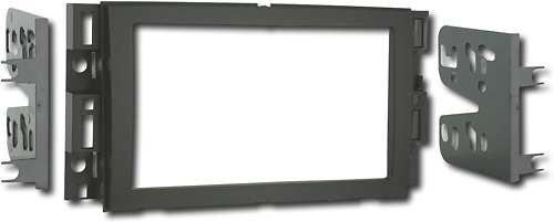 Angle View: Metra - Dash Kit for Select 2006-2023 GM DDIN - Black
