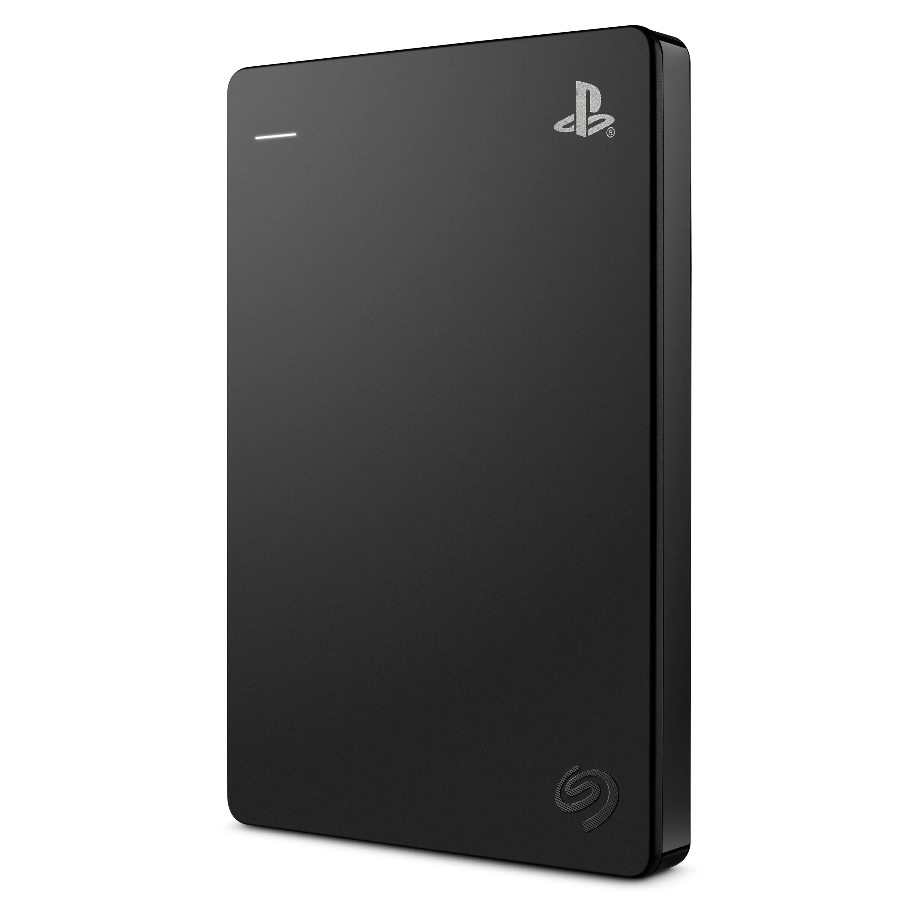Front. Seagate - Game Drive for PlayStation Consoles 2TB External USB 3.2 Gen 1 Portable Hard Drive - Black.
