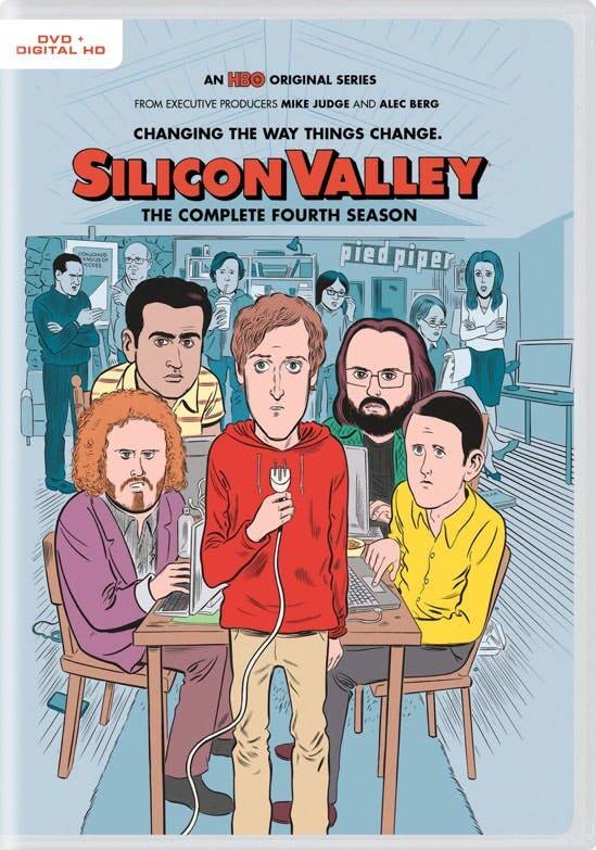 Front. Silicon Valley: The Complete Fourth Season (DVD + Digital HD) [DVD].